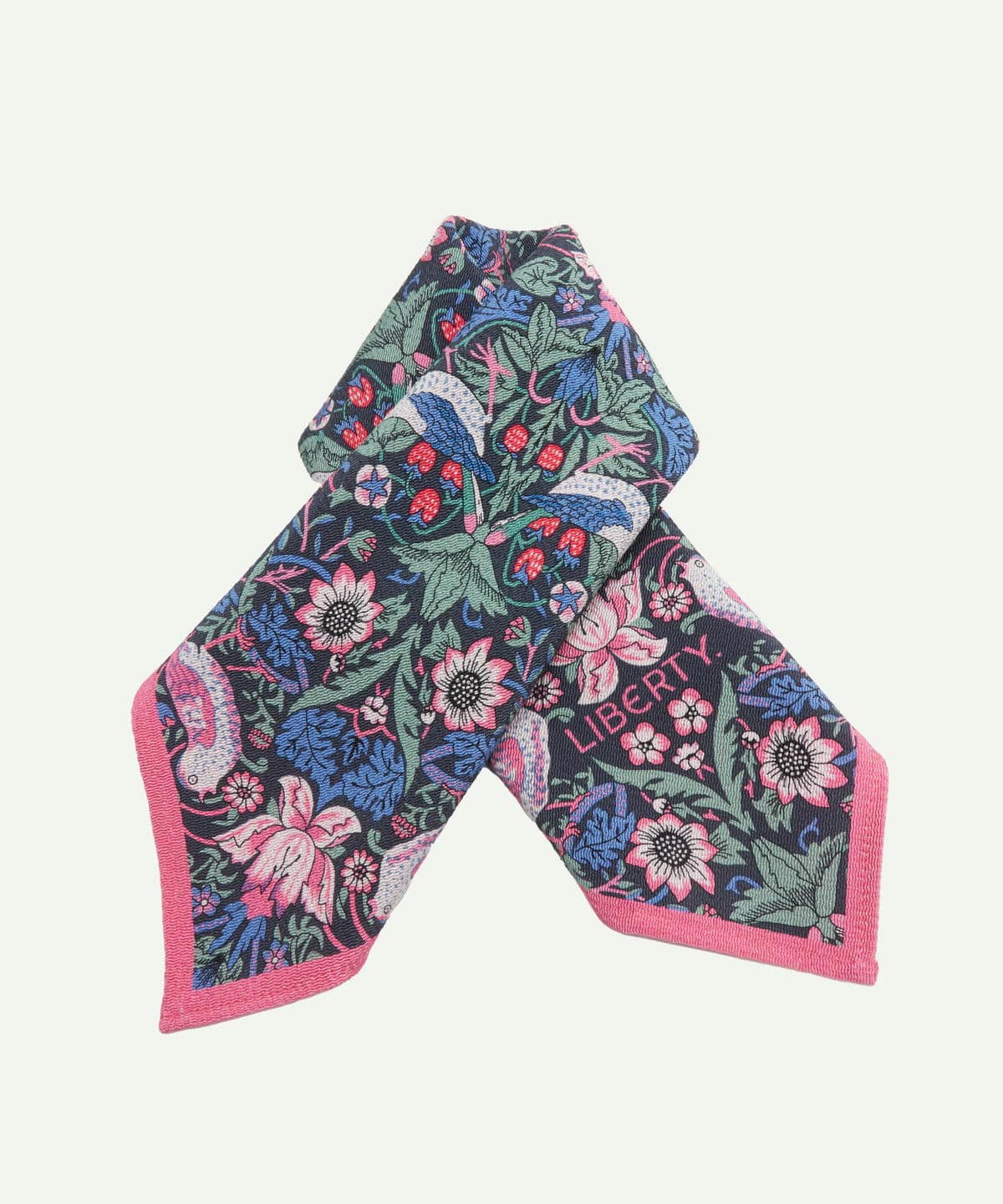 ストロベリー・シーフ 丹後ちりめん45cm角風呂敷