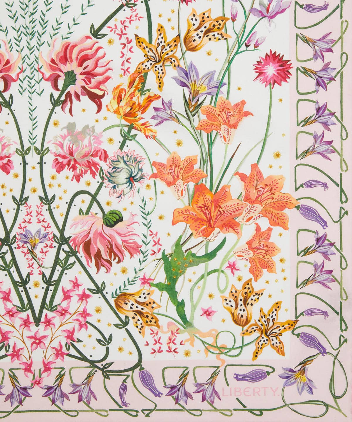 アイアンシ ガーデン シルクスカーフ 70