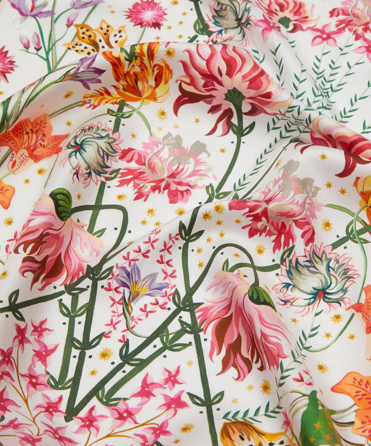 アイアンシ ガーデン シルクスカーフ 70