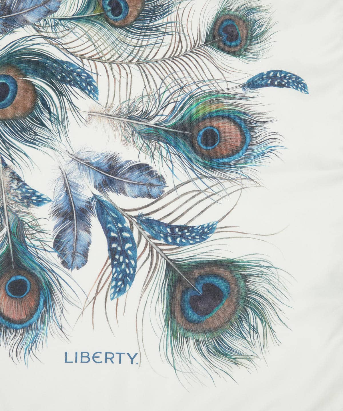 ピーコック マナー プリューム シルクスカーフ 90