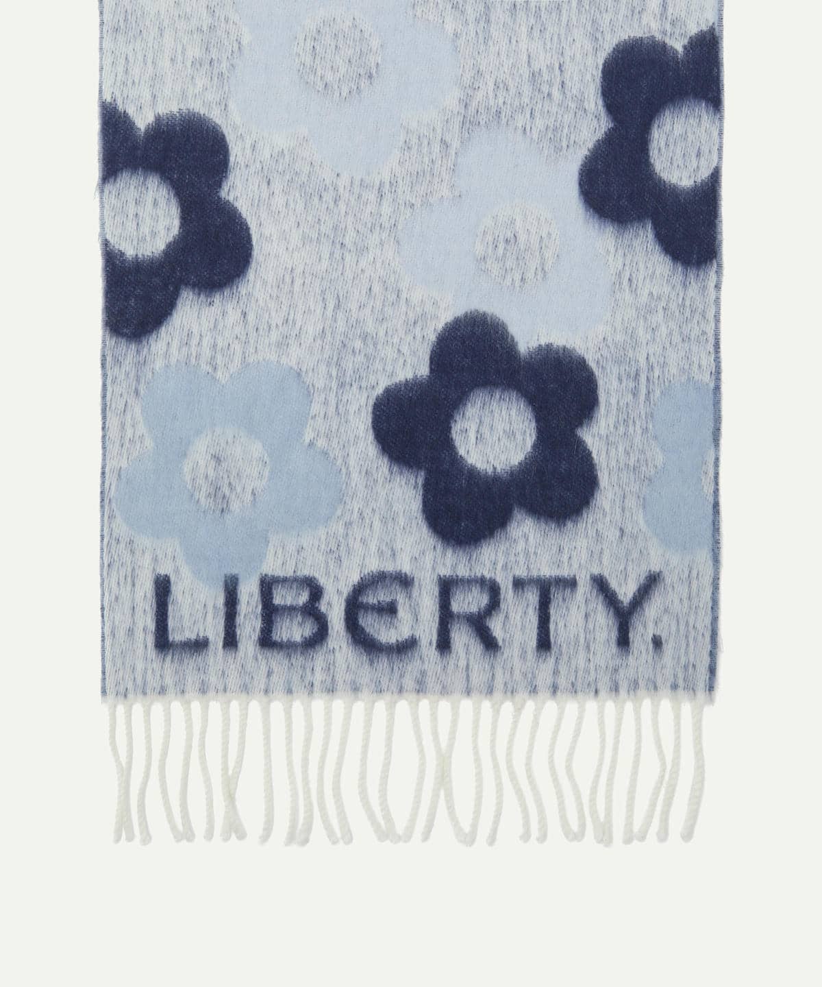 フローラル モヘアスカーフ 35×220