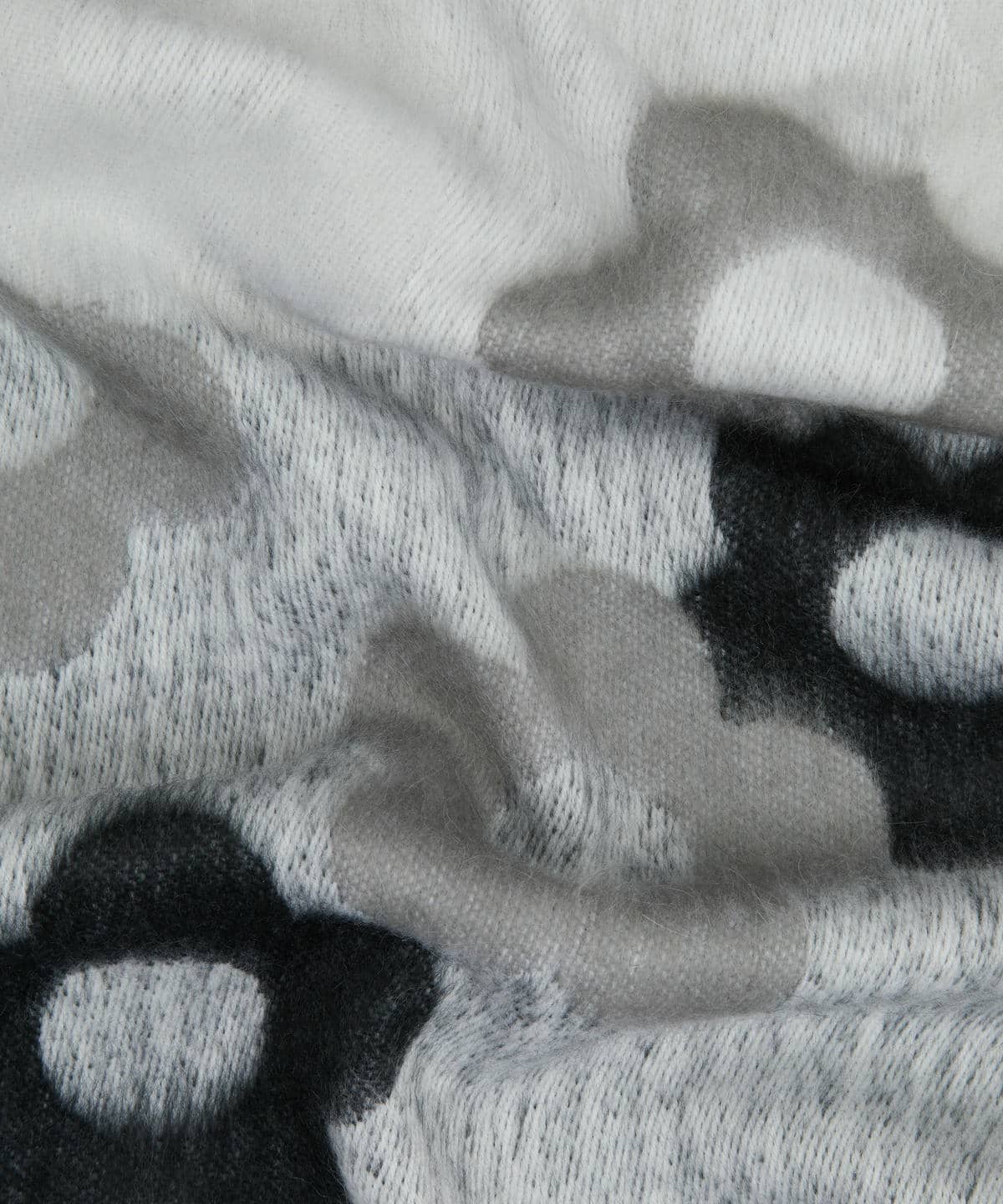 フローラル モヘアスカーフ 35×220