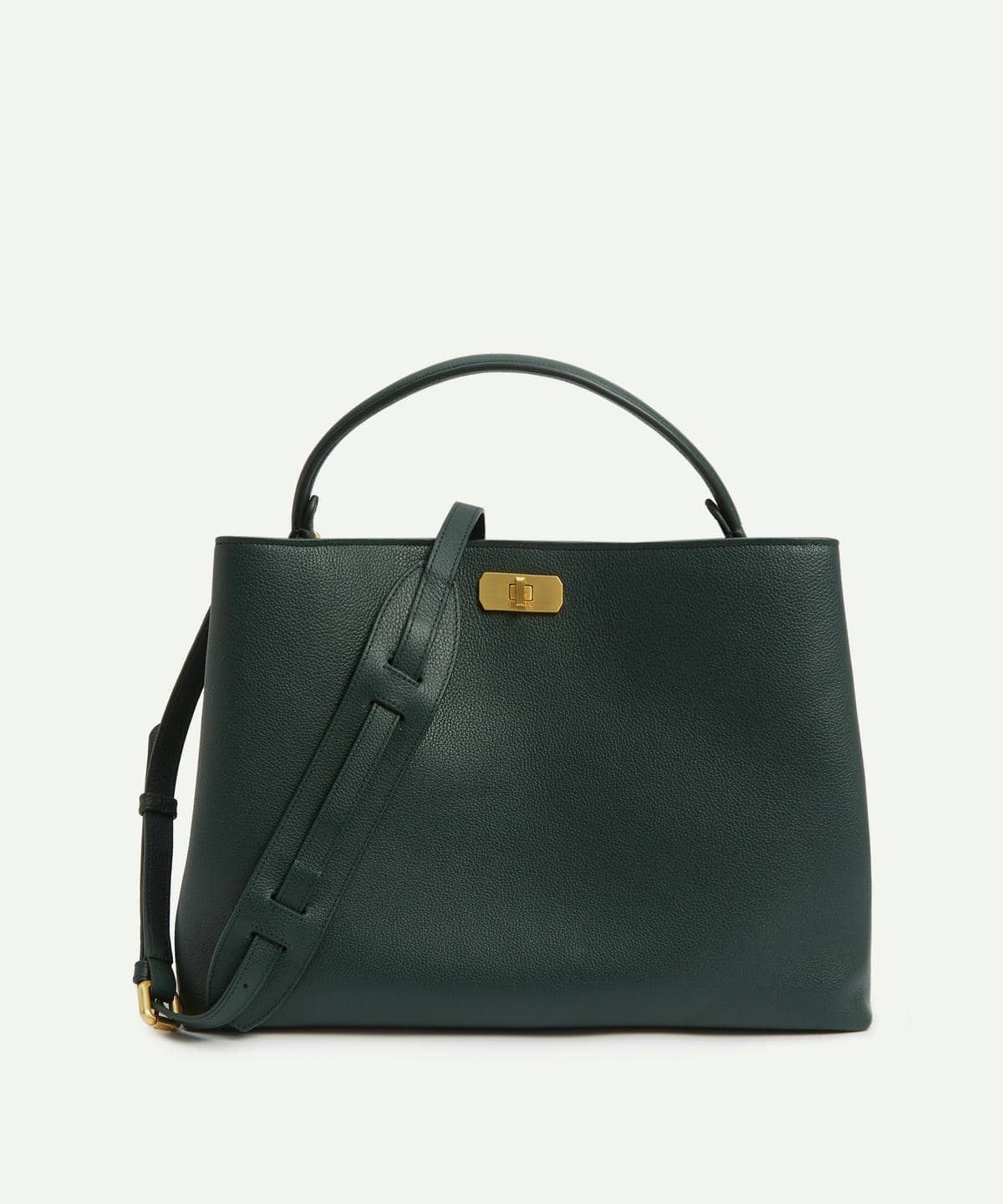 アイフィス レザー トップハンドルバッグ