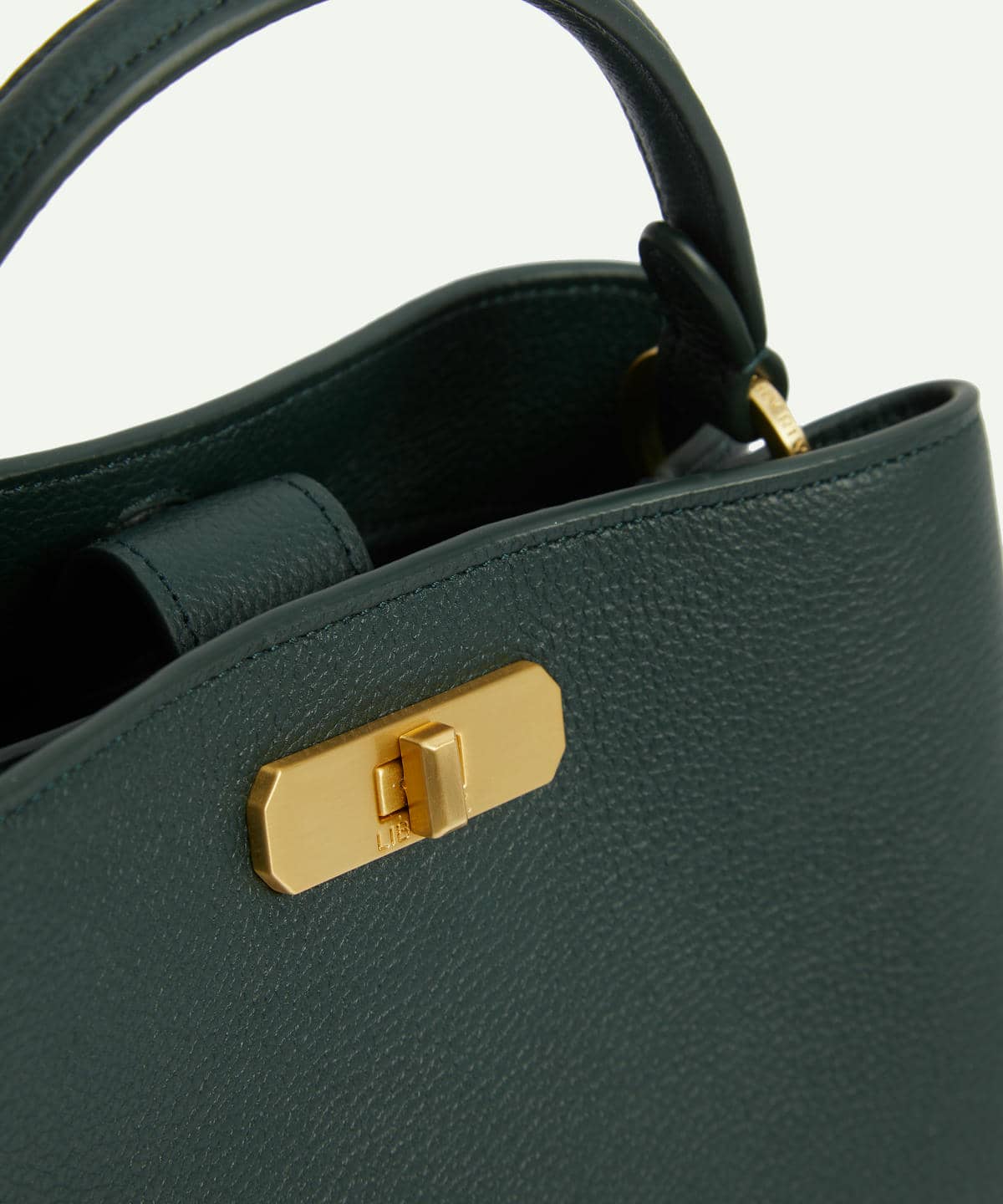 アイフィス レザー ミニ トップハンドルバッグ