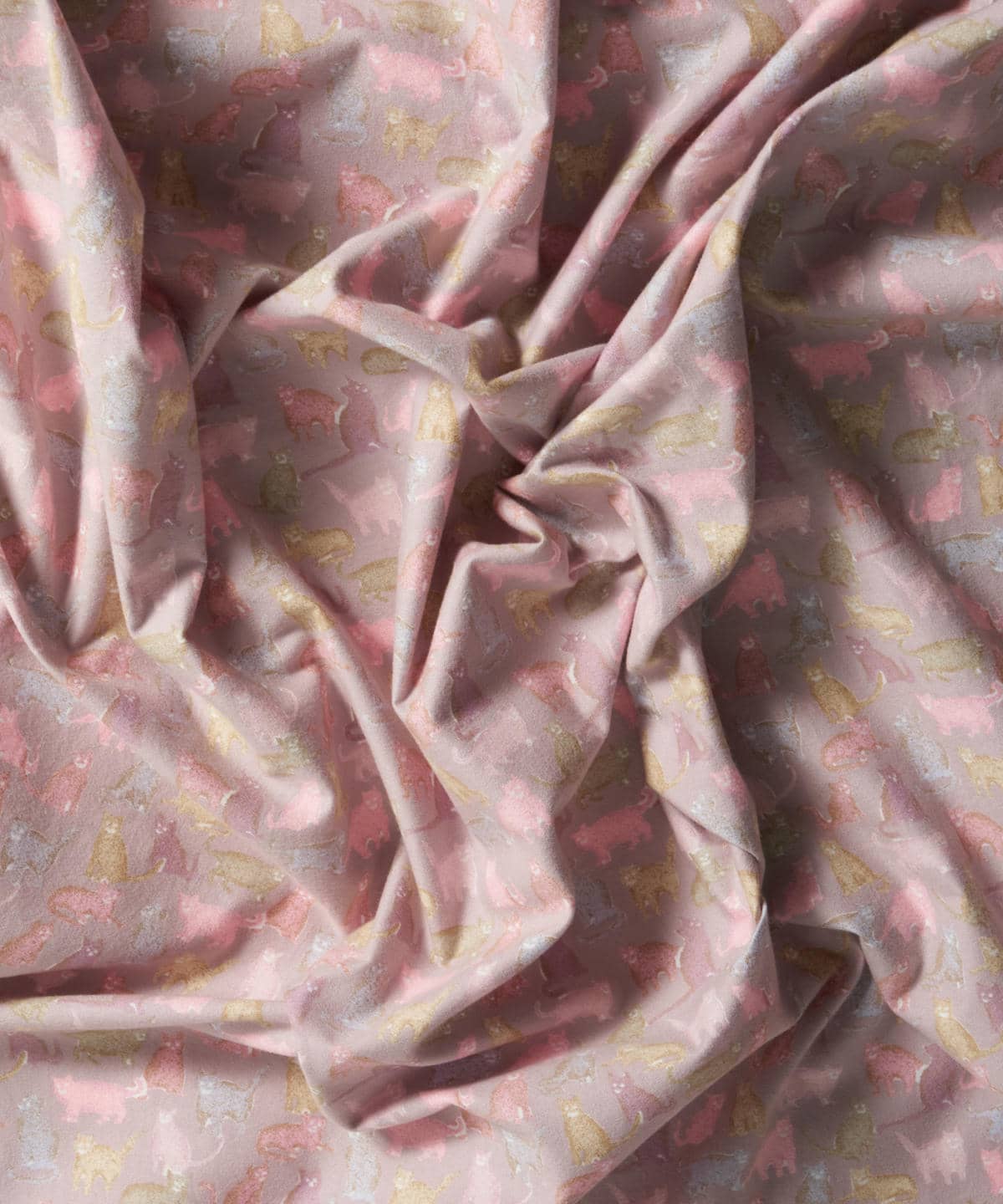 スマイリー・キャッツ コットンフランネル