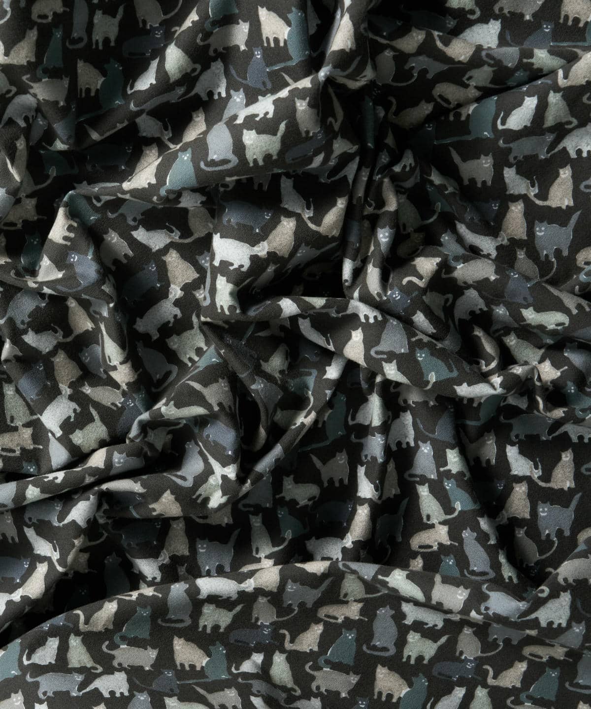 スマイリー・キャッツ コットンフランネル